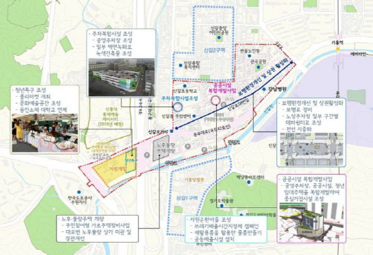 신갈동 도시재생사업지 위치도<경기도 제공>